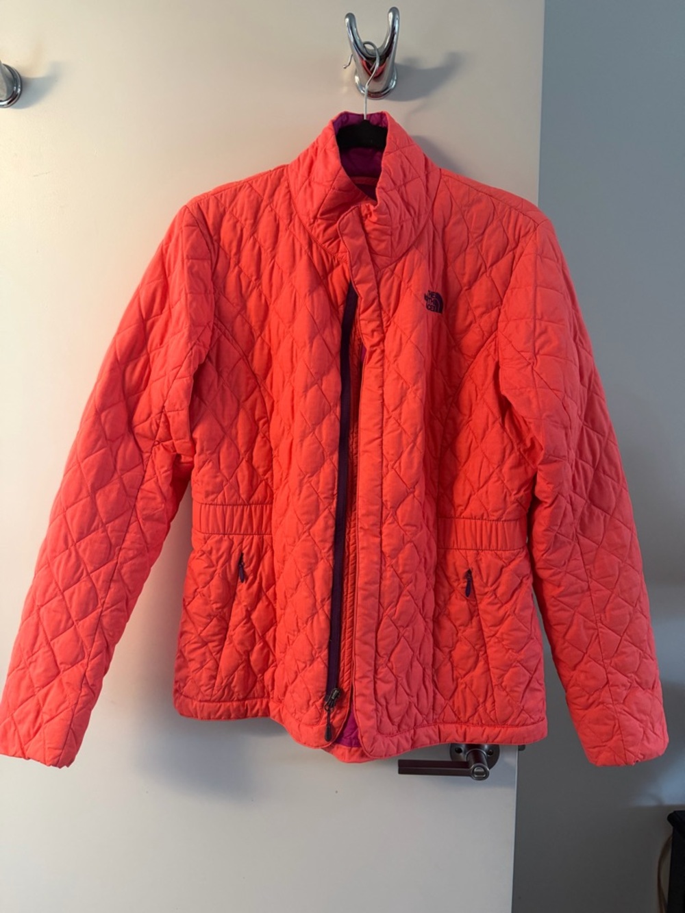 The North Face Thermoball Quilted Jacket - Hot Pink